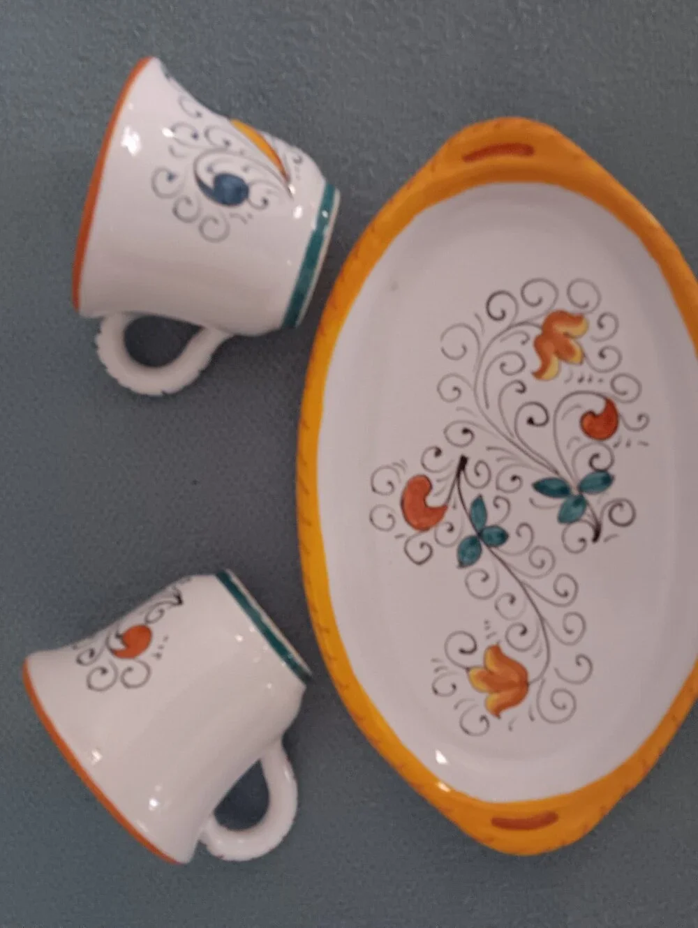 Deruta Pottery hand painted